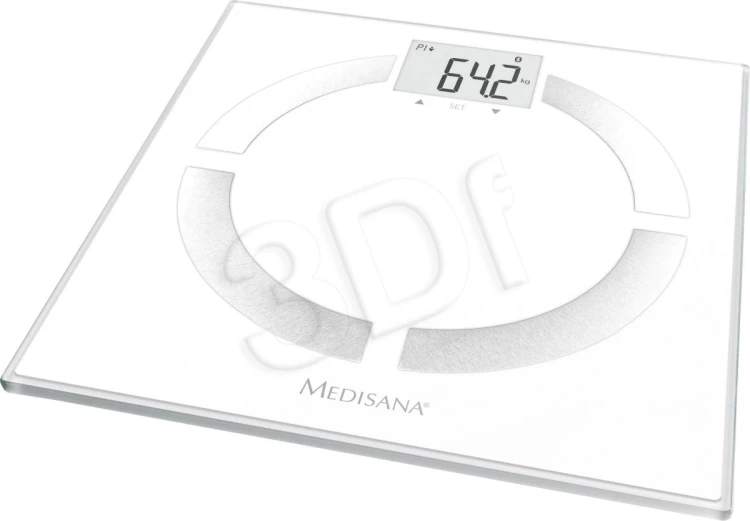 Waga analityczna Connect Medisana BS 444 do 8 użytkowników | Bluetooth | biały