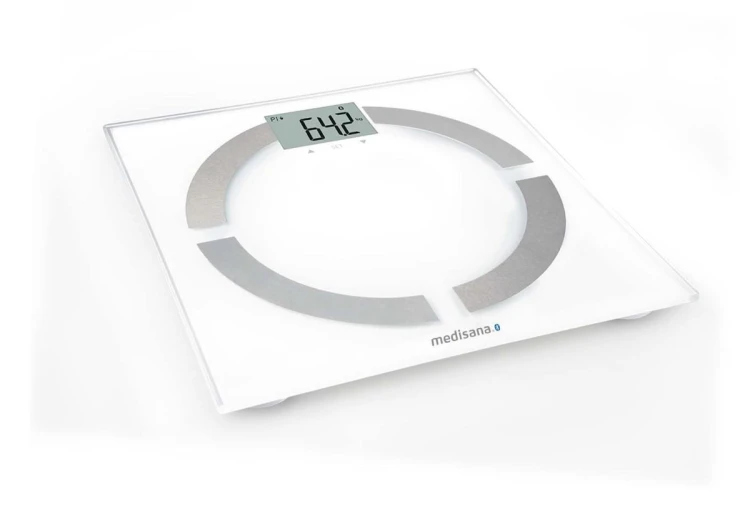 Waga analityczna Connect Medisana BS 444 do 8 użytkowników | Bluetooth | biały