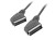 Kabel Lanberg CA-EUEU-10CC-0018-BK (SCART M - SCART M; 1,8m; kolor czarny)