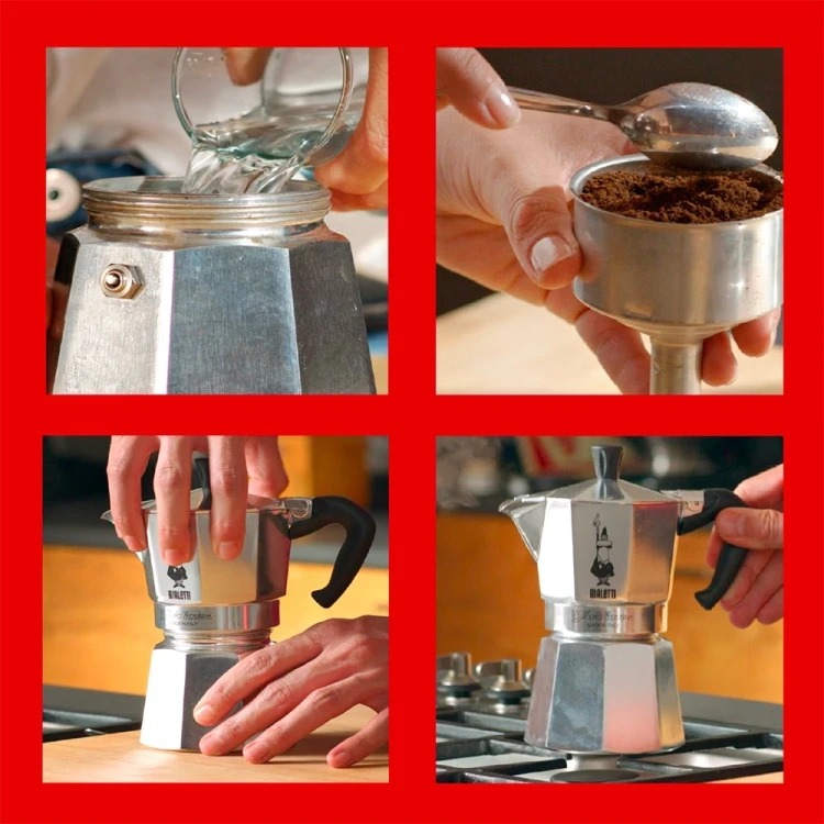 Kawiarka BIALETTI Moka Express (kolor srebrny)