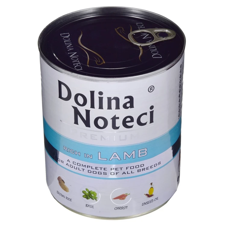 DOLINA NOTECI Premium jagnięcina - mokra karma dla psa - 800 g