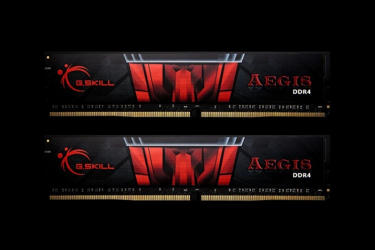 Zestaw pamięci G.SKILL Aegis F4-2666C19D-16GIS (DDR4 DIMM; 2 x 8 GB; 2666 MHz; CL19)