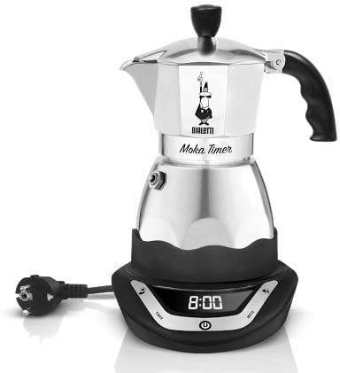 Kawiarka elektryczna BIALETTI Moka Timer (365 W; kolor srebrny)