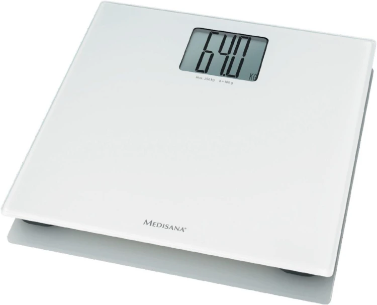Waga łazienkowa Medisana PS 470 XL do 250 kg | wskaźnik przeciążenia | biały
