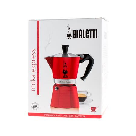 Kawiarka BIALETTI Moka Express (kolor czerwony)