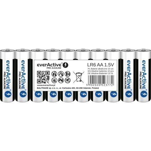 Zestaw baterii AA everActive LR610PAKPA