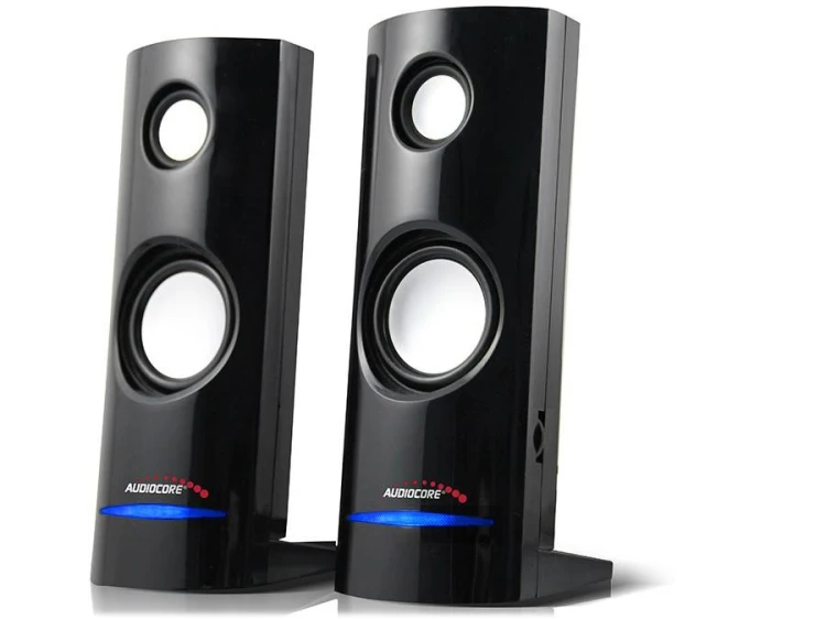 Zestaw głośników komputerowe AUDIOCORE AC860 (2.0; kolor czarny)