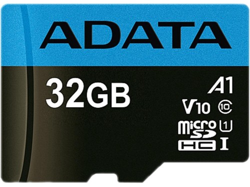 Karta pamięci z adapterem ADATA Premier AUSDH32GUICL10A1-RA1 (32GB; Class 10, V10; + adapter)
