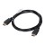 Kabel Lanberg CCS CA-HDMI-11CC-0010-BK (HDMI M - HDMI M; 1m; kolor czarny)