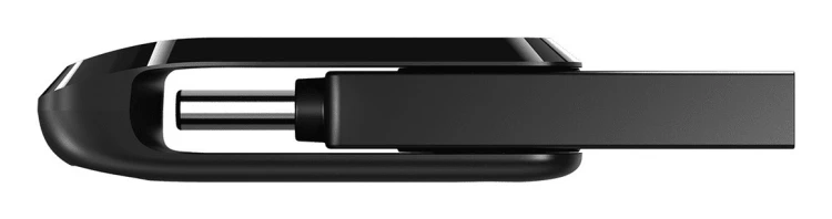 Pendrive SanDisk Ultra Dual GO SDDDC3-064G-G46 (64GB; USB 3.0, USB-C; kolor czarny)