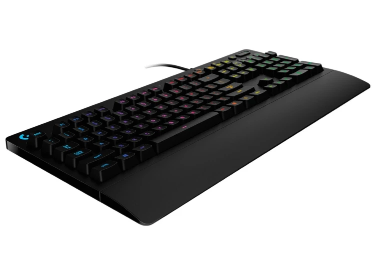 Klawiatura Logitech  920-008093 (mechaniczna; USB 2.0; (US); kolor czarny)