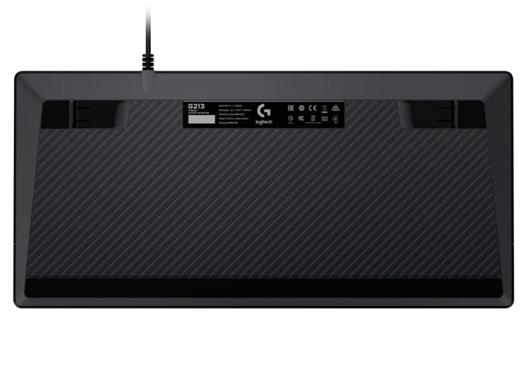 Klawiatura Logitech  920-008093 (mechaniczna; USB 2.0; (US); kolor czarny)