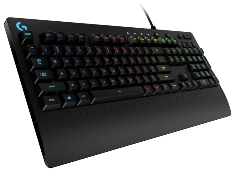 Klawiatura Logitech  920-008093 (mechaniczna; USB 2.0; (US); kolor czarny)