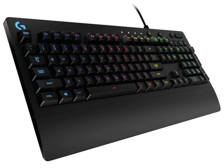 Klawiatura Logitech  920-008093 (mechaniczna; USB 2.0; (US); kolor czarny)