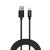 Kabel SAVIO CL-129 (USB typu C - USB 2.0 typu A ; 2m; kolor czarny)