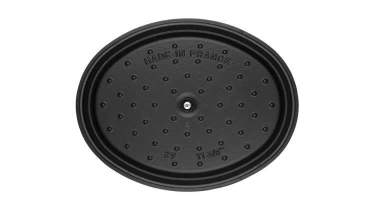 STAUB Żeliwny garnek owalny 40509-322-0 6,7l czarny
