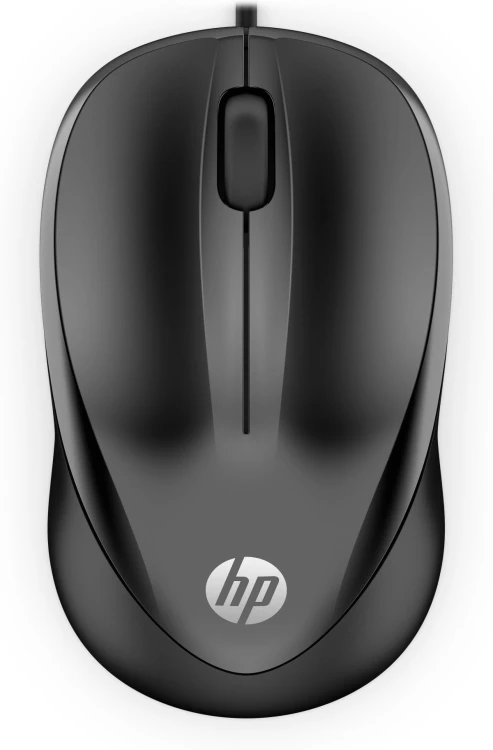 Mysz HP 1000 Wired Optical Mouse with 3 Buttons and 1000 DPI przewodowa czarna 4QM14AA