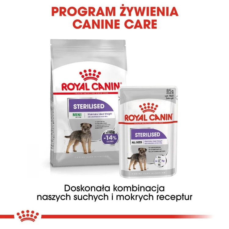 ROYAL CANIN Mini Sterilised - sucha karma dla psa - 1kg
