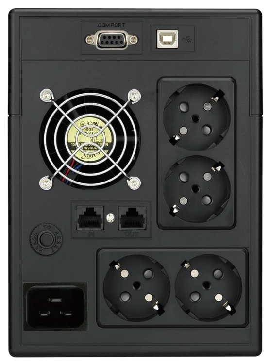 POWER WALKER UPS LINE-IN VI 3000 SCL (4X SCHUKO 230V, RJ11/45 IN/OUT, USB, LCD)