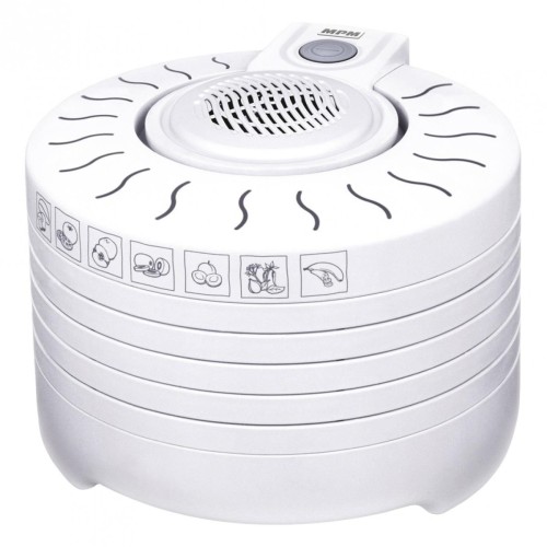 Suszarka do grzybów MPM MSG-01 biała, 5 sit, BBA free, 250W