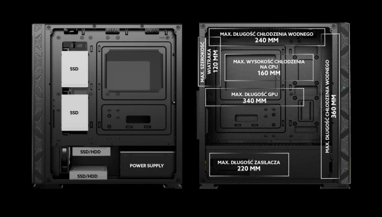 SAVIO OBUDOWA PC PRIME X1 ARGB GLASS SAVGC-PRIMEX1