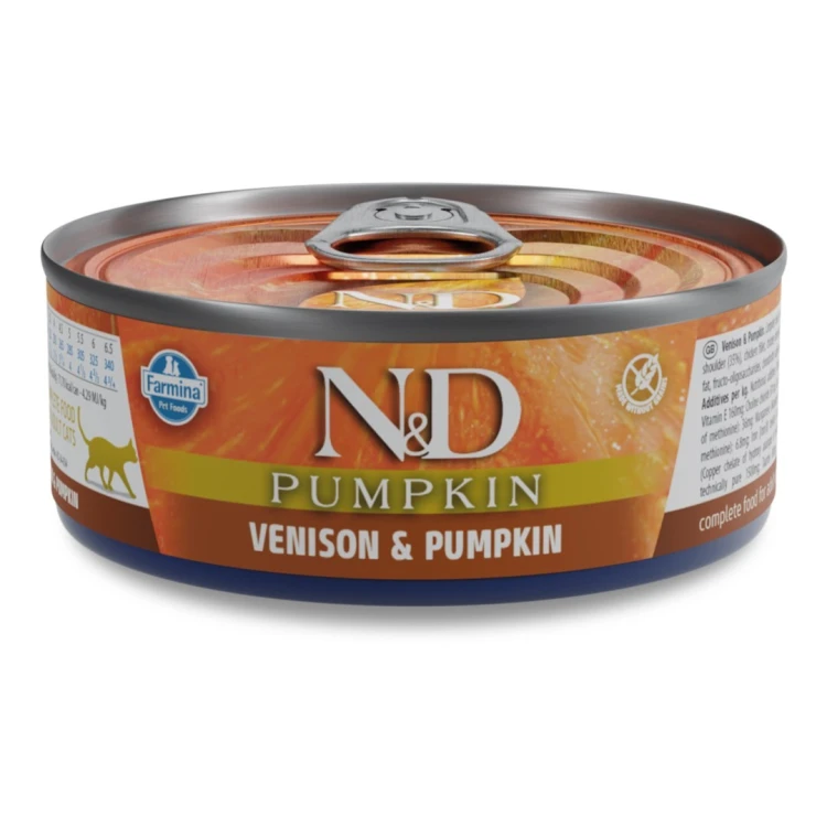 FARMINA N&D Pumpkin Lamb, Pumpkin & Blueberry - mokra karma dla kota - 70 g