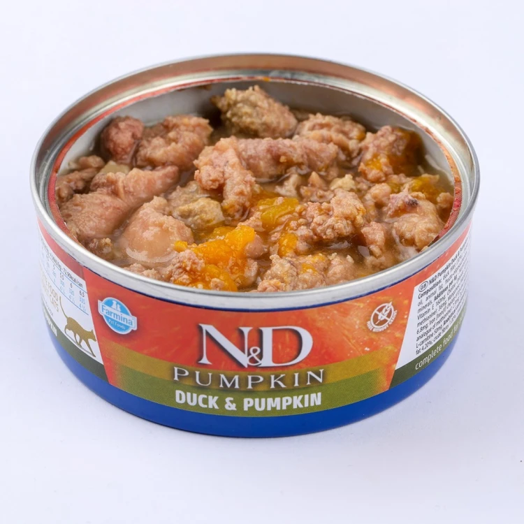 FARMINA N&D Pumpkin Duck & Pumpkin - mokra karma dla kota - 70 g