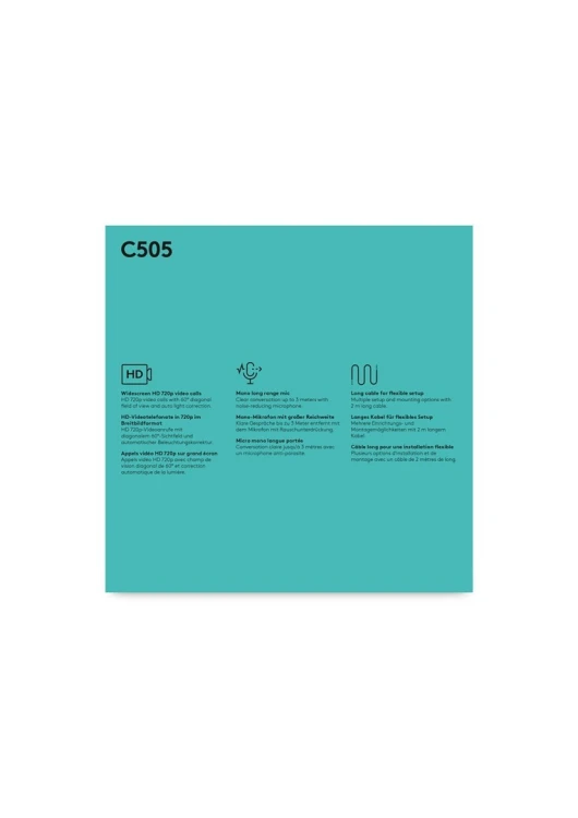KAMERA LOGITECH C505 HD