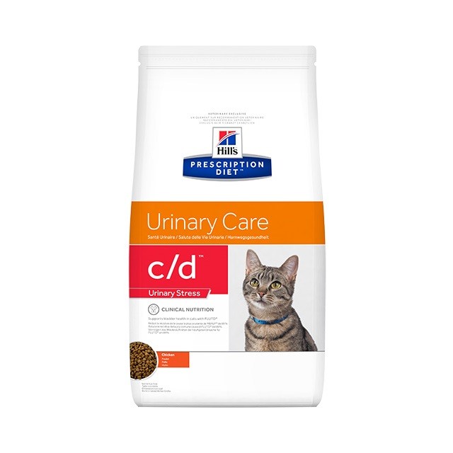 HILL'S Prescription Diet Urinary Care Feline c/d Multicare Stress Chicken - sucha karma dla kota - 1,5 kg