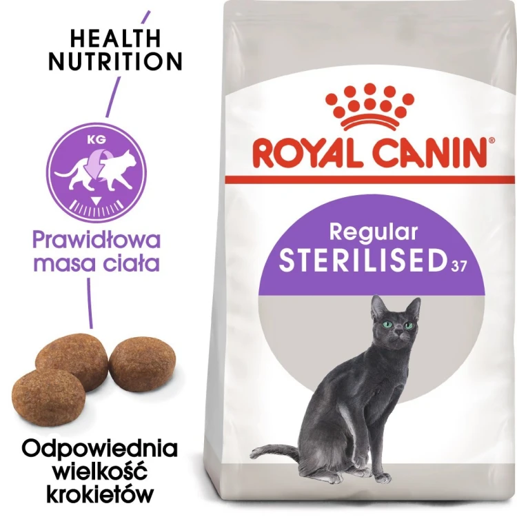 ROYAL CANIN FHN Regular Sterilised 37 - sucha karma dla kota dorosłego  - 10 kg