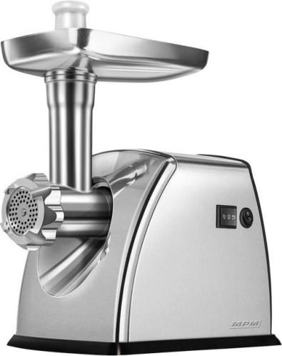 Maszynka do mielenia mięsa MPM  MMM-07M 1800W, 3 sitka z otworami, nasadki do wędlin i pasztecików