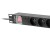 LANBERG LISTWA ZASILAJĄCA RACK PDU 19" (1U, 16A, 8X 230V PL, 2M, CZARNA) PDU-08E-0200-BK