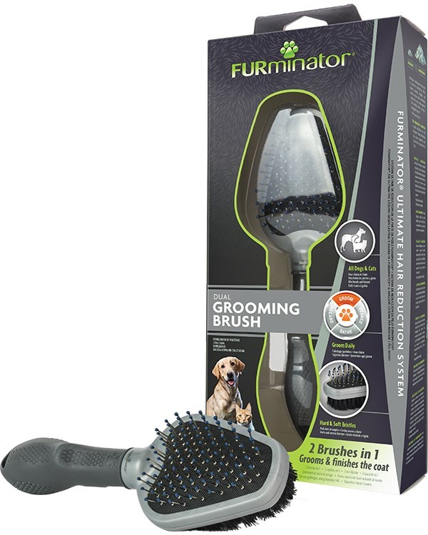 FURminator Szczotka dwustronna dla psa i kota