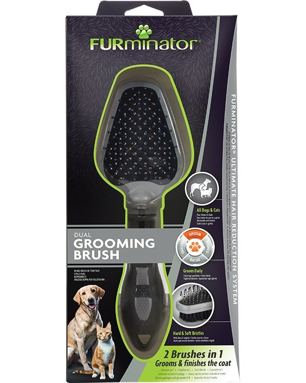 FURminator Szczotka dwustronna dla psa i kota