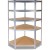 REGAŁ MAGAZYNOWY NAROŻNY METALOWY GC9040 40cm