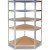 REGAŁ MAGAZYNOWY NAROŻNY METALOWY GC9030 30cm