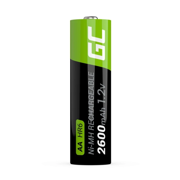 GREEN CELL AKUMULATORKI PALUSZKI 4X AA R6 2600MAH