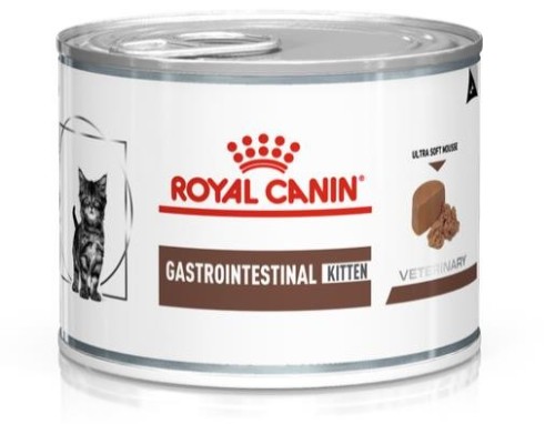 ROYAL CANIN Gastrointestinal kitten ultra soft mousse - mokra karma dla kociąt - 195 g