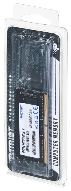 PATRIOT DDR4 16GB SIGNATURE LINE 3200 MHz SO-DIMM