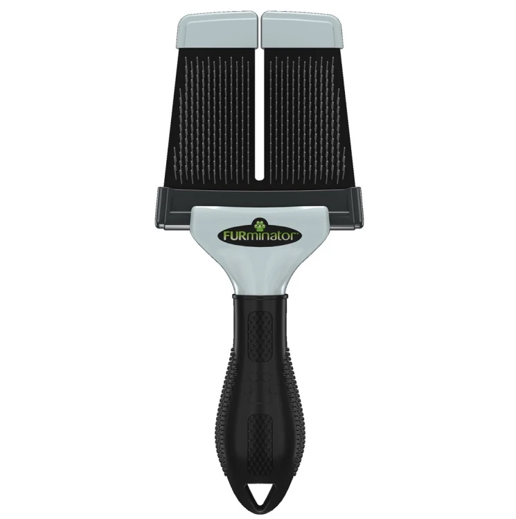 FURminator - Szczotka pudlówka dla psów i kotów - L Firm