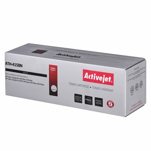 Activejet ATH-415BN Toner (zamiennik HP 415A W2030A; Supreme;  2400 stron; czarny) z chipem
