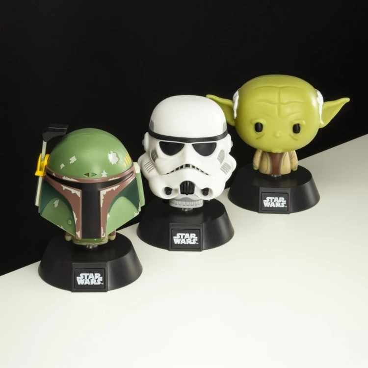 STAR WARS - ŚWIECĄCA FIGURKA BOBA FETT