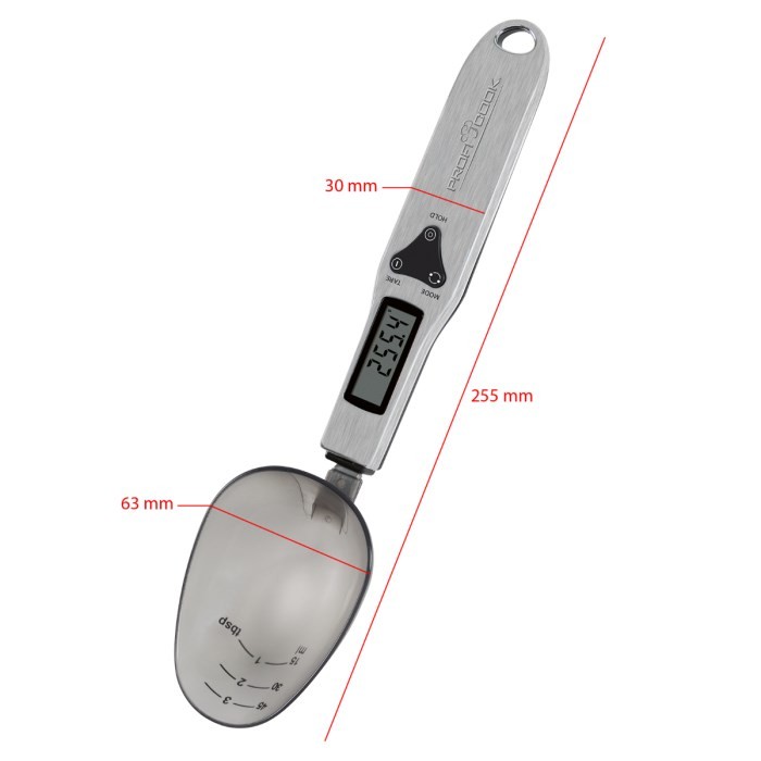 Waga kuchenna w łyżce PROFICOOK PC-LW 1214