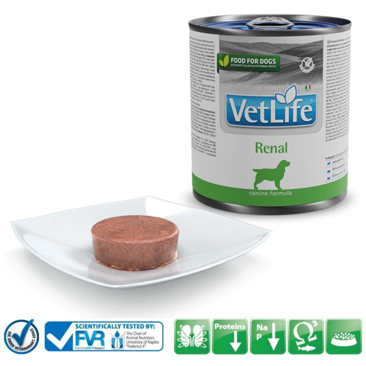 FARMINA Vet Life Canine Renal - mokra karma dla psa - 300g