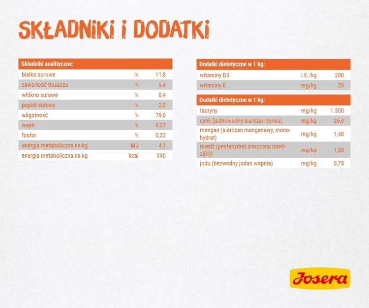 JOSERA Filet kurczak - mokra karma dla kota - 70 g