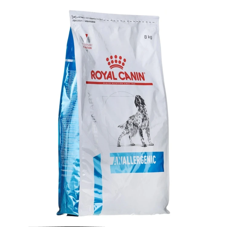 ROYAL CANIN Anallergenic - sucha karma dla psa alergika z wrażliwym układem pokarmowym - 8 kg