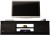 Szafka RTV GRANERO 200x56,7x35 czarny/czarny poł