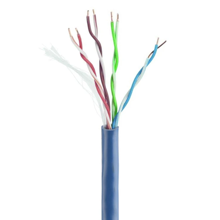 GEMBIRD UTP KABEL DRUT KAT 5E CCA 305M NIEBIESKI AWG24