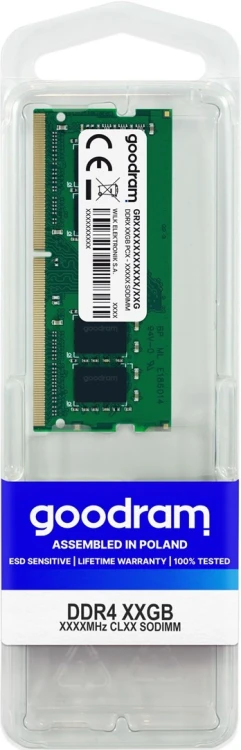 GOODRAM SO-DIMM DDR4 32GB 3200MHz CL22 PC4-25600