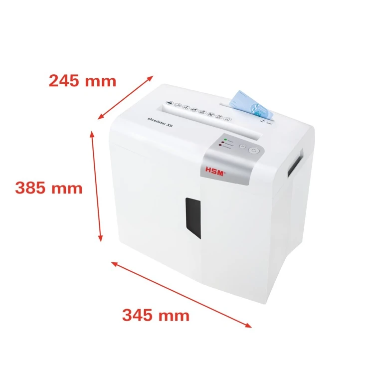 Niszczarka HSM shredstar X5, P-4 18L 4,5x30 mm
